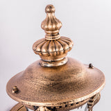 Retro midcentury væglampe i bronze