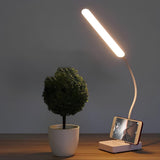 Skrivebordslampe i ABS – justerbar arbejdslampe med tre lysfarver