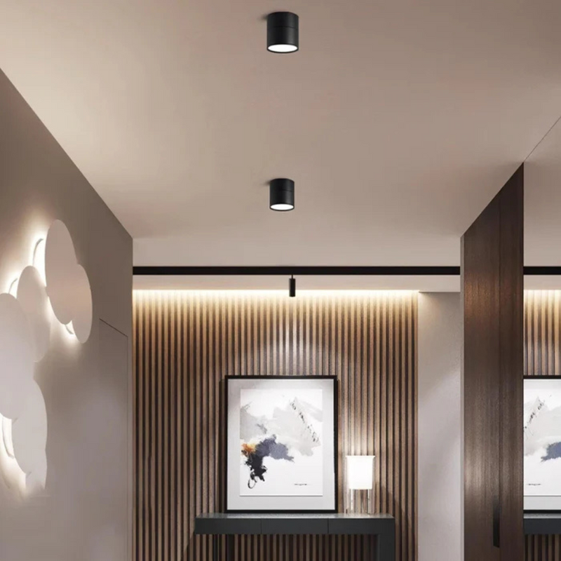 Loftlampe med drejeligt hoved – justerbar LED-spot til loftet