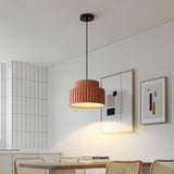 Pendel i resin – moderne bauhaus hængelampe