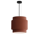 Pendel i resin – moderne bauhaus hængelampe