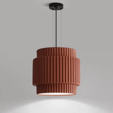 Pendel i resin – moderne bauhaus hængelampe