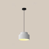 Pendel i resin – moderne bauhaus hængelampe