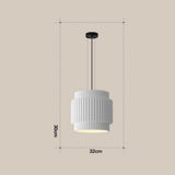 Pendel i resin – moderne bauhaus hængelampe