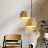 Pendel i resin – moderne bauhaus hængelampe