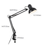 Skrivebordslampe med klemme – justerbar arbejdslampe med lang arm