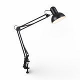 Skrivebordslampe med klemme – justerbar arbejdslampe med lang arm