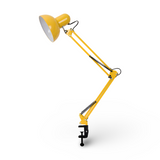Skrivebordslampe med klemme – justerbar arbejdslampe med lang arm