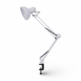 Skrivebordslampe med klemme – justerbar arbejdslampe med lang arm