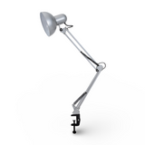 Skrivebordslampe med klemme – justerbar arbejdslampe med lang arm