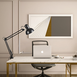 Skrivebordslampe med klemme – justerbar arbejdslampe med lang arm