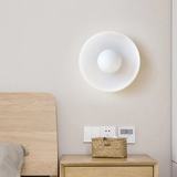 Loftlampe i farvet glas – moderne plafond i seks farver