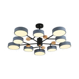 Loftlampe i akryl med LED – moderne hængende loftbelysning