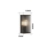 Væglampe – minimalistisk smal vægbelysning til dørkarmen