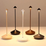 Bordlampe med stearinlysform – trådløs dæmpbar bordbelysning