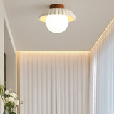 Loftlampe i glas – fransk loftbelysning