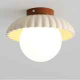 Loftlampe i glas – fransk loftbelysning