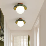 Loftlampe i glas – fransk loftbelysning