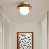 Loftlampe i glas – fransk loftbelysning