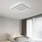LED-loftlampe med hul firkant – geometrisk loftbelysning