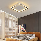 LED-loftlampe med hul firkant – geometrisk loftbelysning