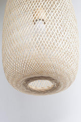 Pendellampe i bambus & silikone – Jorn | Nordisk design