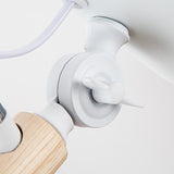 LED-bordlampe – moderne nordisk natbordslampe til soveværelset