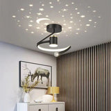 LED-loftlampe med stjernehimmel – moderne loftbelysning til børneværelset
