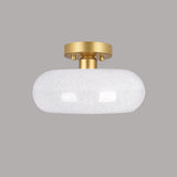 Loftlampe i glas – semi-plafond