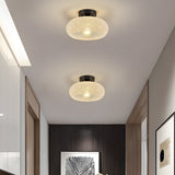 Loftlampe i glas – semi-plafond