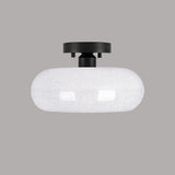 Loftlampe i glas – semi-plafond