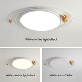 LED-loftlampe med planetmønster – loftbelysning