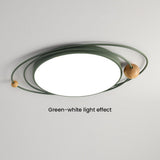LED-loftlampe med planetmønster – loftbelysning
