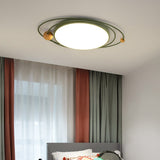 LED-loftlampe med planetmønster – loftbelysning