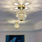 LED-loftlampe formet som en krystalkugle – loftbelysning