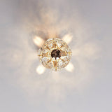 LED-loftlampe formet som en krystalkugle – loftbelysning