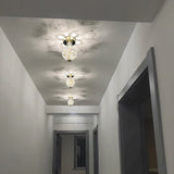 LED-loftlampe formet som en krystalkugle – loftbelysning