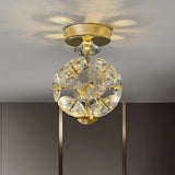 LED-loftlampe formet som en krystalkugle – loftbelysning