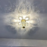 LED-loftlampe formet som en krystalkugle – loftbelysning