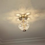 LED-loftlampe formet som en krystalkugle – loftbelysning