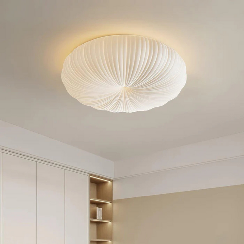 Loftlampe i akryl og jern – moderne LED-plafond med fjernbetjening