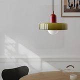 LED-pendel i glas – moderne hængelampe til stuen