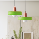LED-pendel i glas – moderne hængelampe til stuen