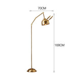 Gulvlampe i guld formet som en kanin – moderne standerlampe til stuen