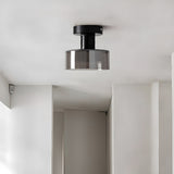 LED-loftlampe i glas – nordisk loftbelysning til gangen