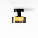 LED-loftlampe i glas – nordisk loftbelysning til gangen