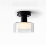 LED-loftlampe i glas – nordisk loftbelysning til gangen