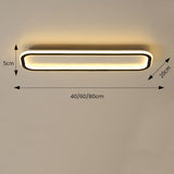 LED-loftlampe – nordisk aflang loftbelysning