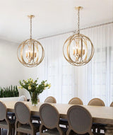 Lysekrone i metal – Espen | Nordisk design
