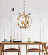 Lysekrone i metal – Espen | Nordisk design